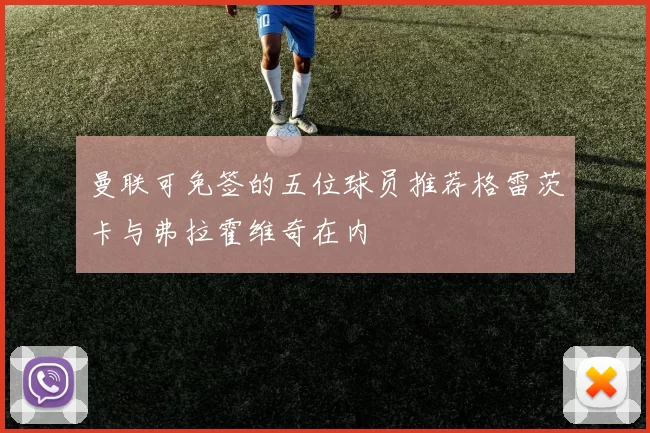 曼联可免签的五位球员推荐格雷茨卡与弗拉霍维奇在内